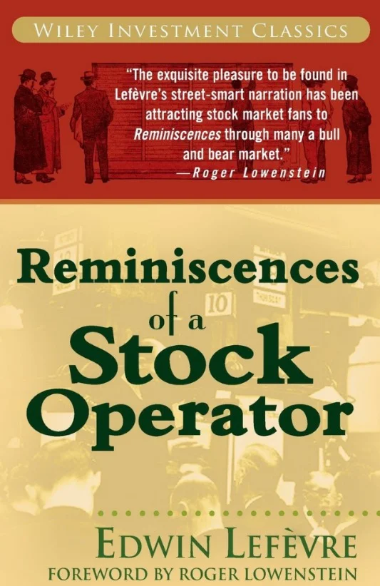 Portada de Reminiscences of a Stock Operator